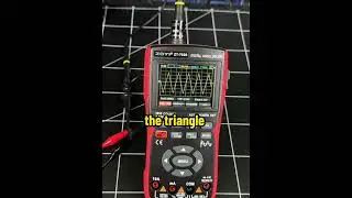 ZOYI 702S Oscilloscope, 2 IN 1 Oscilloscope & Multimeter, 10M Bandwidth & Sampling at 48M/S.