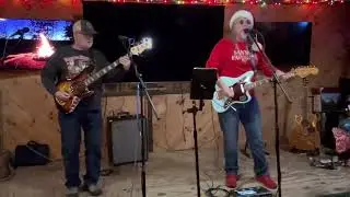Blue Christmas Elvis cover With Capt. Morgan on Bass Black Bear Pottersville NY