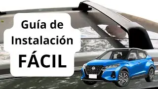 C&oacute;mo Instalar Barras de Techo  Nissan Kicks 2024 🚘