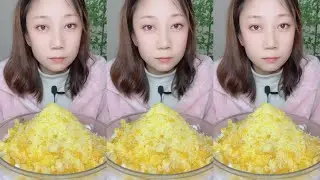 ASMR ICE EATING / ASMR MUKBANG ICE EATING SOUNDS FROM THE FROZEN WATER