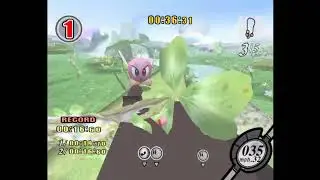 Gigantes Invades Fantasy Meadows in Kirby Air Ride