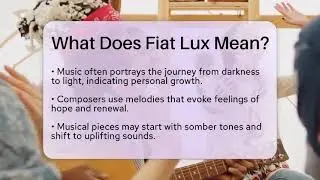 What Does Fiat Lux Mean? - Holy Harmonies