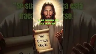 Se Sua Esperan&ccedil;a Est&aacute; Fraca, Essa Palavra Vai Fortalecer Sua F&eacute; #jesus #brasil#shortsviral