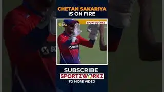Delhi Capitals (DC) player Chetan Sakariya took 2 Wicket's in one over | #sportzworkz #splsession2