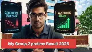 🔥🥲 My Group 2  Result - What to focus on Mains #tnpsc #group2