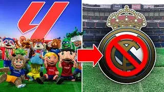 Las 14 INCREÍBLES MASCOTAS de LALIGA ESPAÑOLA ¿Qué significan y por qué MADRID se niega a tener una?