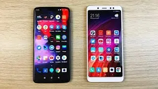 OnePlus 6 vs Xiaomi Redmi Note 5 - СТОИТ ЛИ ПЕРЕПЛАЧИВАТЬ? СРАВНЕНИЕ!
