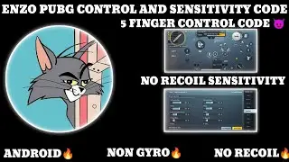ENZO PUBG MOBAIL CONTROL CODE AND SENSITIVITY CODE BGMI 4 FINGER CONTROL AND SENSITIVITY STAR RAJ