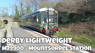 Catch the Derby Lightweight M79900 in Action at Mount Sorrel Station Today!