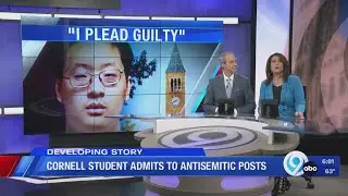 Cornell student admits to antisemitic posts