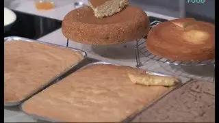 اسبونج كيك بطريقه جديده - الكيكه الاسنفجيه علي صاجات  للشيف محمد حامد | المطعم  PNC FOOD
