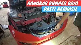 Tutorial Melepas Bumper Honda Brio - DETAIL DAN PASTI BERHSIL
