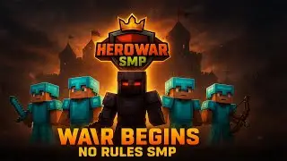 HEROWAR SMP LIVE 🔴 | Who Will Rule the SMP? 👑