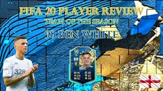 FIFA 20 PLAYER REVIEW - TOTSSF BEN WHITE LEAGUE SBC (TOTS WHITE Ultimate Team)