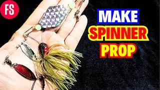 MAKE IT YOUR OWN !!! SPINNER PROP | DIY Vibration Fishing Lure | Easy To Attract Predators ! #6