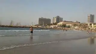 TEL AVIV BEACH, ISRAEL- MOST BEAUTIFULL SUNSET VIEW!!!