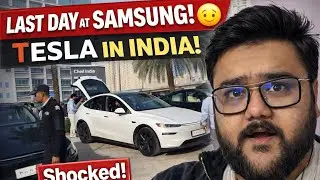 Tesla in India 😳 | Last Day at Samsung Office (Cheil India) | From Job Loss to Fiverr Hustle