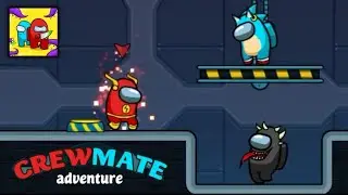 Crewmate Adventure: Animation Parkour Gameplay | level 21-30 Part #2