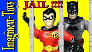 Marie Holbrook Cars Imaginext Batman Saves Robin From Jail Stop Motion By Imaginext-Toys
