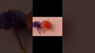 How to make a easy paper umbrella #diy #handycraft #easy