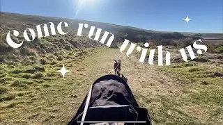 Come on a run with us ☀️🏃&zwj;♀️ Cuckmere River offroad run with Nipper V4 offroad running pram