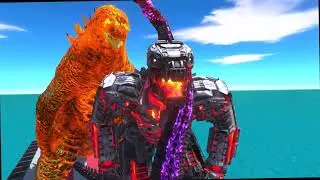 Evolution of Fire Thermo Godzilla | Size Comparison VS King Ghidorah, CE Frostbite Shimo Godzilla