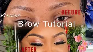 DETAILED EYEBROW TUTORIAL | Beginner&rsquo;s friendly X Bridal soft