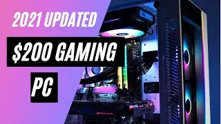 $200 Gaming PC Build 2021!, Intel i7 10700k + RTX 3080 (w/ Benchmarks)