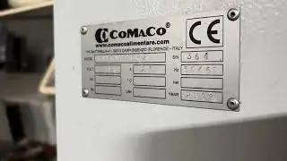 Ice cream cones making machine, make COMACO Alimentare, model UNIRUS UR2, MFG: 2018, SN: 364