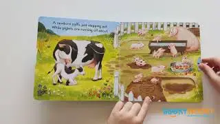 Busy Baby Animals Push Pull Slide | Bookywooky.in