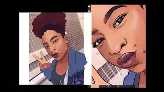 How To Cartoon Yourself on Procreate/Adobe for Beginners