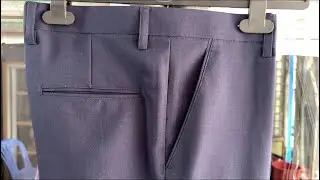 How to sew men's pants from start to finish in just 28 minutes​ ✅✅