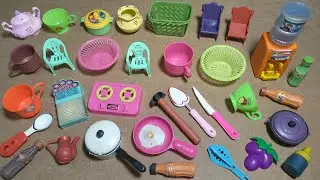 4 minutes Satisfying with unboxing hello kitty cooking set installation | hello kitty ASMR