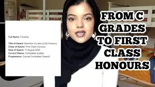 OPENING MY FINAL YEAR LAW DEGREE RESULTS! FROM A C GRADE STUDENT TO FIRST CLASS HONOURS!