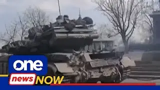 Huge Russian military convoy moving towards Kyiv