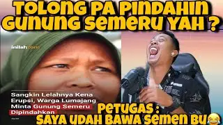 GUNUNG SEMERU CORE ! TOLONG PA PINDAHIN GUNUNG SEMERU SEBENTAR AJA? DI KATA BASKOM TUH GUNUNG WKWK