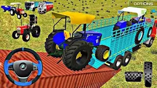 Drive JCB and Unloading Stone From Dumper in Game🔥#jcb #tractor #dumper #truck #new #gamingvideos