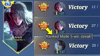 Arlott INSTANT WINSTREAK Trick in Solo Rank!! (recommended)