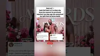 Kash Doll&rsquo;s Emotional Whiplash: From Breakup Announcement to &lsquo;I Love My Man&rsquo; in 2 Days! 💔😅#shorts