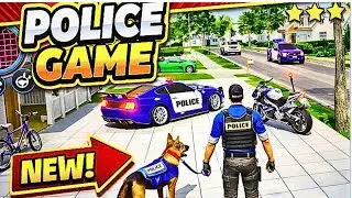 Police Car Chase Simulator 3D Game - Real Cop Cars Driving Simulator 2025 - Android Game Play