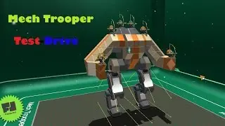 Robocraft Тест-Драйв Mech Trooper