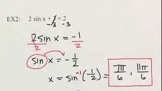 Solve Multi-Step Trig Equations