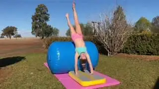 Free shipping small gymnastics mat air track beam for sale