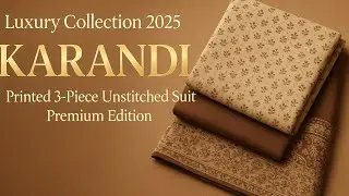 Pure Karandi Winter Collection 2025| Digital Print 3PC Suit| Airjet Karandi Fabric| Hit Code Designs