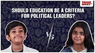 Should Education Be A Political Criteria? | War of Words | Mind Wars Debate #debate