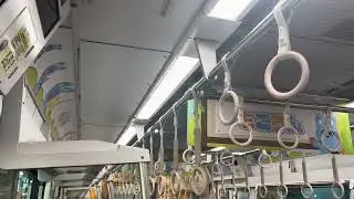 小田急5000形5055&rarr;快速急行小田原OH47行&rarr;OH37鶴巻温泉駅到着！(車内)
