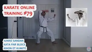 JUNRO SANDAN - DETAILS PAR BLOCS - APPLICATION KUMITE 🥋 Karate Online Training #79