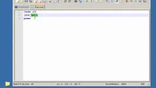 Java tutorial 1 - using java and javac PART TWO (of 2)