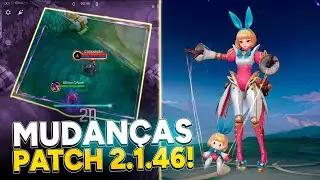 MUDAN&Ccedil;AS DO PATCH 2.1.46 DO SA! NOVO REVAMP NA ANGELA! MUDAN&Ccedil;AS NO CAMPO DE BATALHA MOBILE LEGENDS