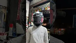 SMK Gullwing Navigator ₹7000 Safest And Stylish Helmet #biker #bikelover